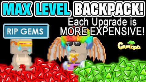 growtopia backpack|Backpack Upgrade .